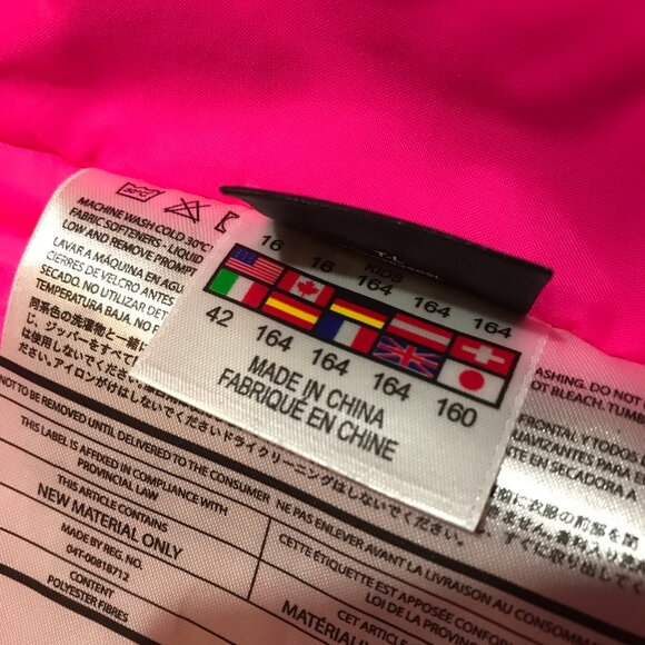 Spyder Girls Evar Winter Ski Jacket Size 16 - Picture 12 of 13